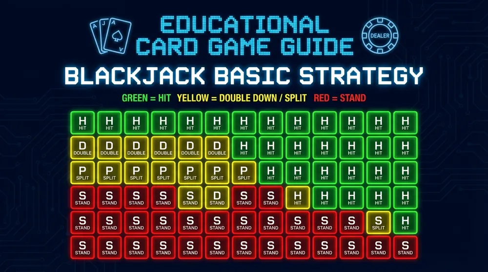 Basic Strategy แบล็คแจ็ค