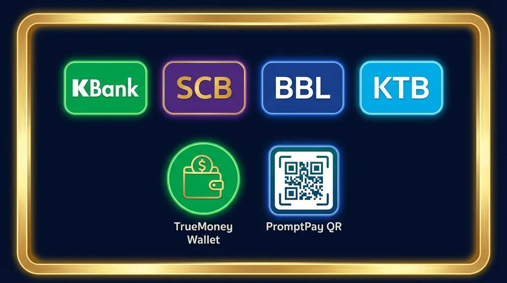 ช่องทางฝากถอน RB7