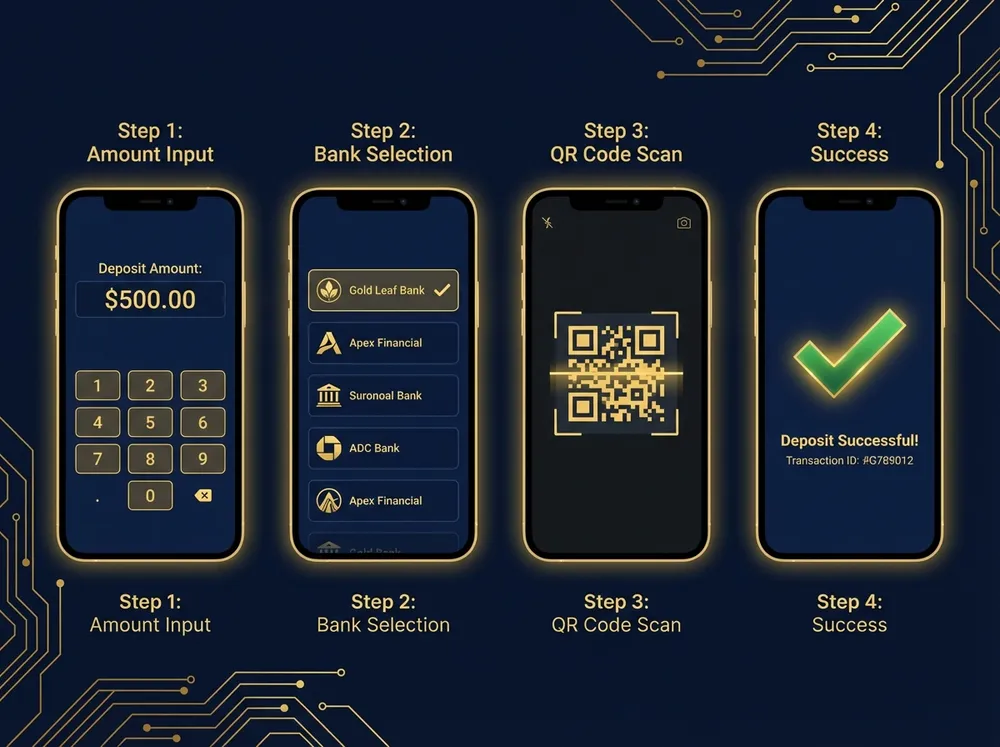 ขั้นตอนฝากเงิน RB7